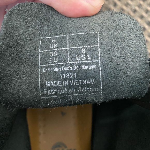 Dr Martens 1460 Smooth Leather Lace Up Boots - Picture 4 of 5